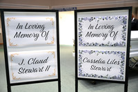 CASSELIA LILES STEWART'S FUNERAL