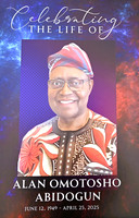 MR. ALAN ABIDOGUN. WAKE SERVICE
